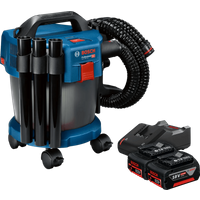 Bosch Professional GAS 18V-10 L 5,0 Ah GBA Accu (2x) Starterspakket