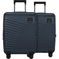Samsonite Intuo Expandable Spinner 55cm Duo Pack Blue Nights