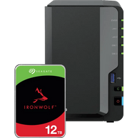 Synology DS225+ + Seagate Ironwolf 12TB