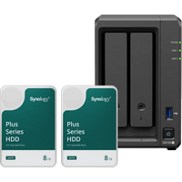 Synology DS725+ + Synology Plus Series 8TB Duo Pack