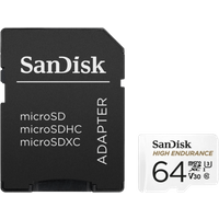 Sandisk MicroSDXC High Endurance 64GB 40MB/s