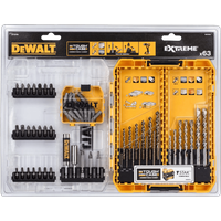 DeWalt 63-delige Betonboren EXTREME en HSS-G Metaalboren EXTREME 2 TOUGH CASE