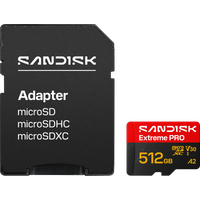 SANDISK Extreme PRO microSDXC 512GB 170MB/s