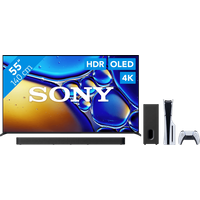 Sony Bravia 8 II 55 QD-OLED (2025) + Sony Bravia Theatre Bar 7 Zwart + PlayStation 5 Slim