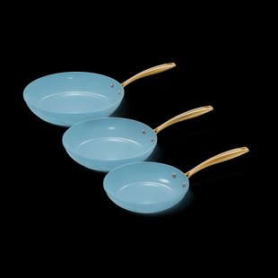 Ocean Blue Koekenpannenset 3-delig