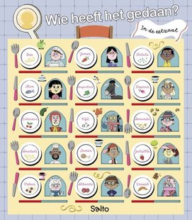 Wie heeft het gedaan? In de eetzaal