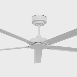 Monza plafondventilator wit DC stil Ø 152 cm IP55 - Beacon Beacon Lighting - Woonkamer - Modern - Aluminium