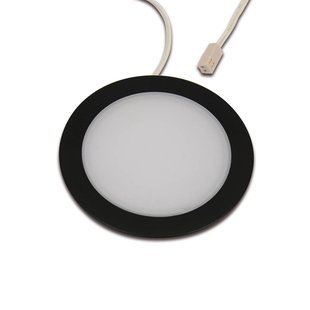 Hera LED meubelverlichting FAR 68, zwart, 4W, 3.000K