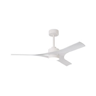 Thai LED plafondventilator, wit, DC-motor, stil, Mantra Mantra Iluminación - Woonkamer - Modern - Kunststof