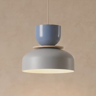 Uto hanglamp grijs/blauw 30 cm metaal - ALDEX - Eetkamer - Modern - 1 lamp
