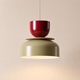 Uto hanglamp, bruin/donkerrood, 30 cm, metaal - ALDEX - Eetkamer - Modern - 1 lamp
