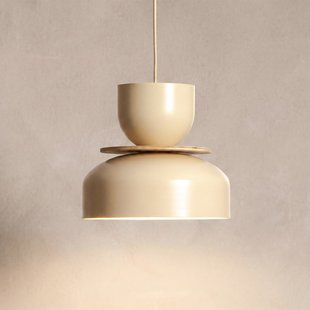 Uto hanglamp crème/kabel crème 30 cm metaal - ALDEX - Eetkamer - Modern - 1 lamp