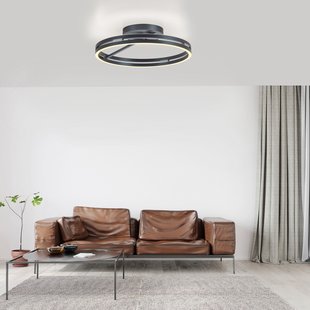 Loop LED plafondlamp, mystic grey, Ø 60 cm, CCT - PURE PURE Loop - Woonkamer - Modern - Aluminium - 1 lamp