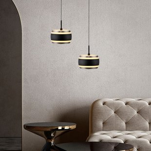 Falling Rings LED hanglamp, zwart, Ø 13 cm, CCT - PURE - Woonkamer - Modern - Metaal - 1 lamp
