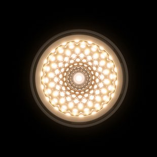 Nivo LED plafondspot, zwart, 36°, draaibaar, dimbaar - Sigor - Woonkamer - Modern - Aluminium - 1 lamp