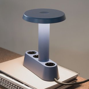 NOMAD LAMP 01 tafellamp, blauw, 19 cm - Forming Function NOMAD COLLECTION - Woonkamer - Designer - Aluminium - 1 lamp