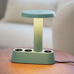 NOMAD LAMP 01 tafellamp, groen, 19 cm - Forming Function NOMAD COLLECTION - Woonkamer - Designer - Aluminium - 1 lamp