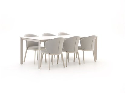 Bellagio San Lupo/Sestino 220cm dining tuinset 7-delig - Laagste prijsgarantie!
