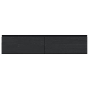 Gliss Design Onderkast Eros 180 cm 2 Lade Zwart eiken OP=OP
