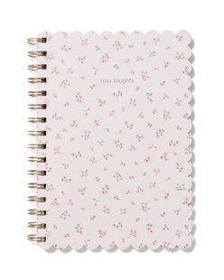 HEMA Notitieboek A5 gelinieerd bloemen (multicolor)
