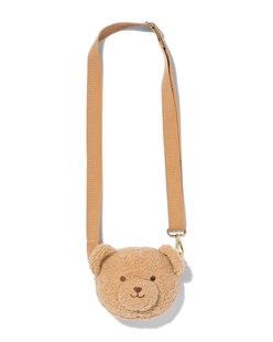 HEMA Tas13x16x9cm teddybeer (beige)