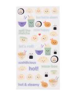 HEMA Stickervel 23.5x10x0.13cm dumplings (multicolor)
