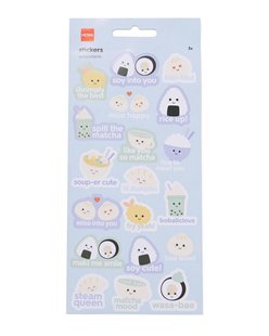 HEMA Stickervellen 22x10cm dumplings - 3 stuks (multicolor)