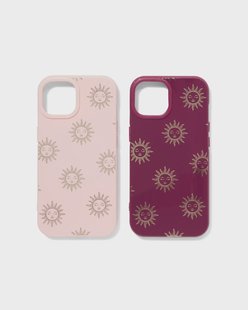 HEMA Sassy me telefoonhoesje iPhone 15 zonnetje (multicolor)