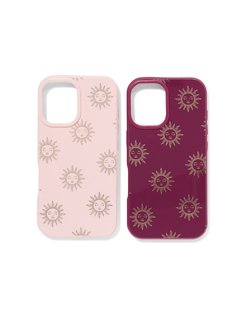HEMA Sassy me telefoonhoesje iPhone 16 zonnetje (multicolor)