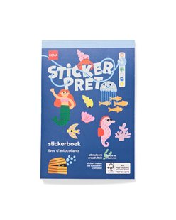 HEMA Stickerboek 10.2x15cm zeemeerminnen