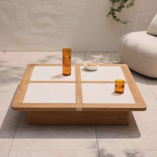 NOUS Garden salontafel Ventana teak (100x100)