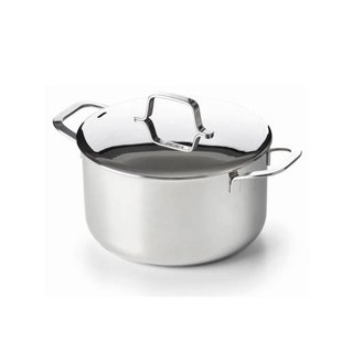 Beka Kookpan Maestro RVS met deksel ø 16 cm / 1.1 liter - geschikt voor alle warmtebronnen