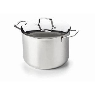 Beka Soeppan Maestro RVS met deksel ø 24 cm / 7.4 liter - geschikt voor alle warmtebronnen