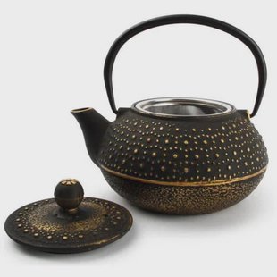 Salt & Pepper Theepot My Tea Zwart / Goud 800 ml