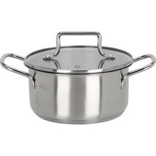Cookinglife Kookpan Essential Steel RVS Ø 22 cm - 3.8 liter - geschikt voor alle warmtebronnen