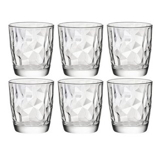 Bormioli Rocco Waterglazen Diamond - 390 ml - 6 stuks