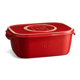Emile Henry Kaasdoos Grand Cru - Aardewerk - 31 x 20 x 11 cm / 3.5 liter