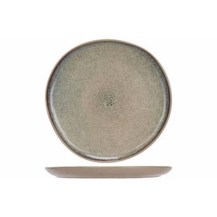 Cosy & Trendy Dinerborden Onna Sand-Green ø 27 cm - 6 Stuks
