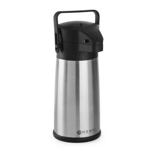 Hendi Thermoskan met Pomp - Pompkan - Isoleerkan - 2.2 Liter