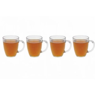 Cookinglife Theeglazen Kunststof - CampVibe - Outdoor - Onbreekbaar - 380 ml - 4 Stuks