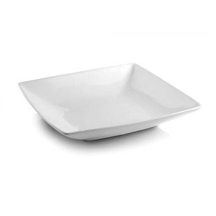 BonBistro Diepe Borden / Pastaborden Yong Squito 22 x 22 cm - Wit - 3 stuks