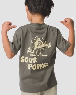 HEMA Kinder T-shirt grafisch grijs (grijs)