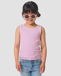HEMA Kinder T-shirt rib lichtpaars (lichtpaars)