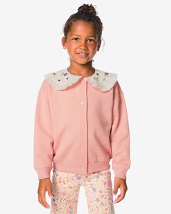 HEMA Kindervest bloemen roze (roze)