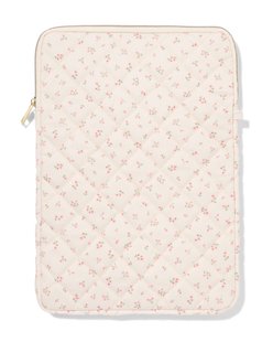 HEMA Laptopsleeve 38x27x2cm bloemen (multicolor)