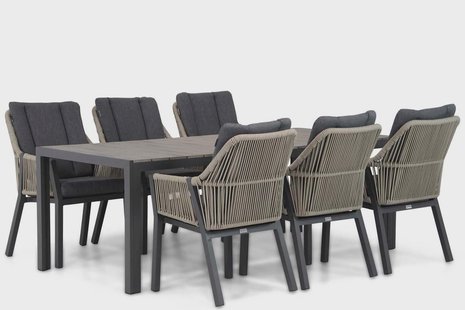 Lifestyle Verona/Young 217 cm dining tuinset 7-delig