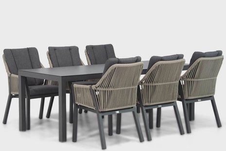 Lifestyle Verona/Madras 220 cm dining tuinset 7-delig