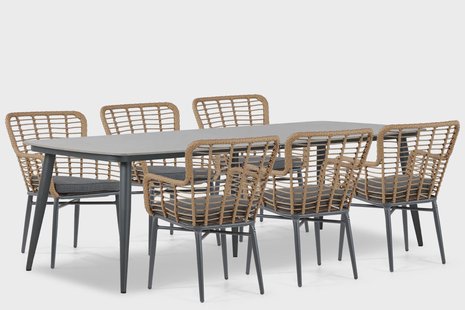 Lifestyle Toledo/Vienna 240 cm dining tuinset 7-delig