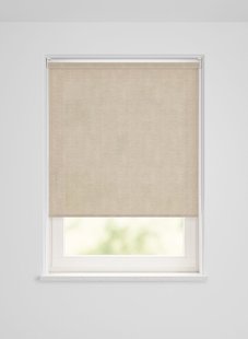 HEMA Rolgordijn lichtdoorlatend geweven beige (beige)