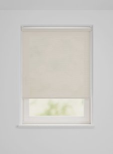 HEMA Rolgordijn lichtdoorlatend metallic ivoor (ivoor)